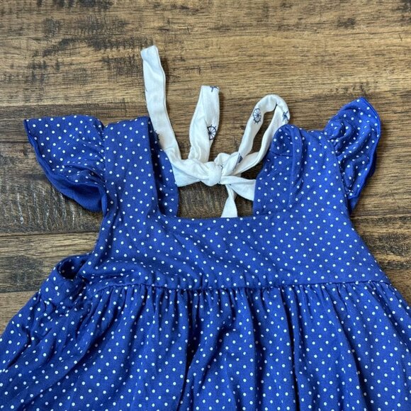 Omi Jo Nautical Dot Aunt Heart Tunic Set sz 5 - Picture 2 of 10